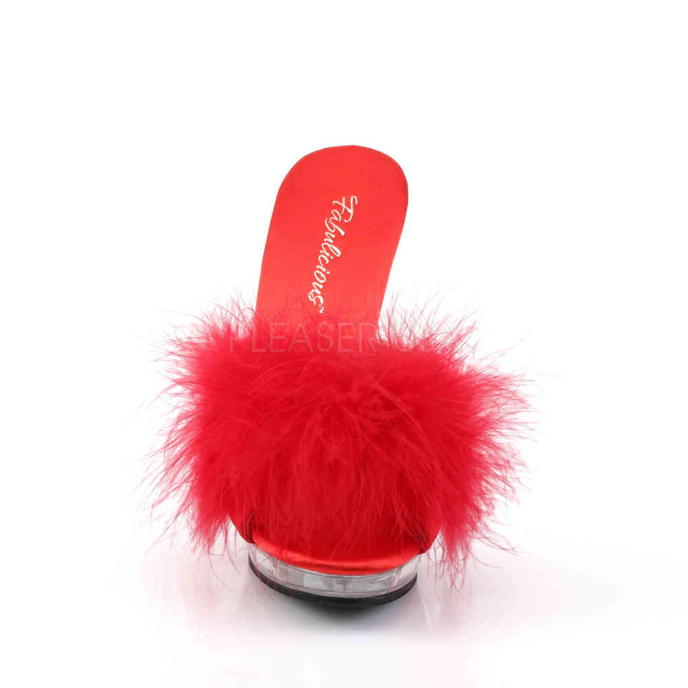 Fabulicious - LIP-101-8 Muiltjes met hak - Rood